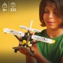 LEGO Technic Avioneta Maqueta de Avión de Juguete, Modelo de Aeroplano con Diseño de Cebra, Juego de Ingeniería, Regalo de