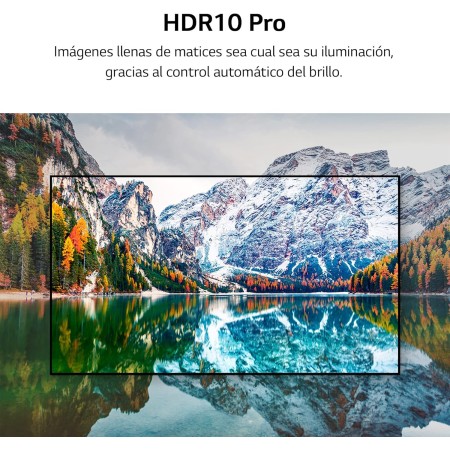 LG 65UT73006LA 65 ",UHD 4K, Serie UT73, Smart TV, WebOS24, Procesador a5, HDR10, Dolby Digital Plus, SmartTV, 3840x2160, Negro