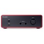 Focusrite Scarlett Solo 4.ª gen. interfaz de audio USB para guitarristas, cantantes o productores. Grabación con sonido de