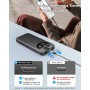 Power Bank Bateria Externa 10000mAh, 3A Carga Rapida Bateria Portatil USB-C in&out con 4 Salidas, Cargador Portatil con Cable