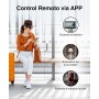 GHome Smart Enchufe Inteligente,Smart Alexa Plug Compatible con Alexa Google Home,Control Remoto por APP,Mide el Consumo de