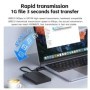 Caja de disco duro externo de 2,5" con interfaz USB 3.0/3.1 compatible