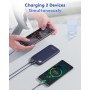 Power Bank, Slim Bateria Externa 4.5A de Alta Velocidad 10000mAh 22.5W, Bateria Portatil con Entrada y Salida USB C de Alta