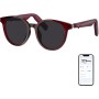 GetD Gafas Bluetooth,Open-Ear Smart Glasses, Gafas de Sol polarizadas Grandes, Bluetooth5.4 Audio Glasses, Anti-Sound Leakage,