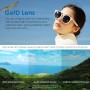 GetD Gafas Bluetooth,Open-Ear Smart Glasses, Gafas de Sol polarizadas Grandes, Bluetooth5.4 Audio Glasses, Anti-Sound Leakage,