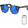 GetD Gafas Bluetooth,Open-Ear Smart Glasses, Gafas de Sol polarizadas Grandes, Bluetooth5.4 Audio Glasses, Anti-Sound Leakage,