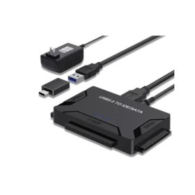 Adaptador SATA/IDE a USB 3,0, lector de disco duro para HDD/SSD extern