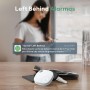 ATUVOS Air Tag Smart Tracker 4 Pack Negro, Buscador de Objetos Bluetooth Funciona con Buscar Apple (Sólo iOS, Android no