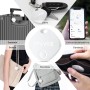 ATUVOS Air Tag Smart Tracker 4 Pack Negro, Buscador de Objetos Bluetooth Funciona con Buscar Apple (Sólo iOS, Android no