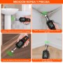 LASELION MS04 Medidor de Humedad de Pared Con Sensor de Bola Para Exploraciones de Superficie No Destructivas, Ideal Para