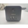 TESSAN Ladron Enchufes con USB C, 6 en 1 Cubo Cargador Ladrón Enchufes, Triple Multiple con 3 USB, Multiple Pared con