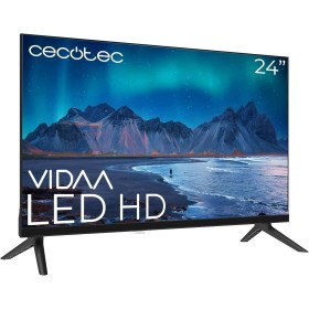 Cecotec Smart TV, Televisor LED de 24 Pulgadas Resolución HD A5 Series ALH50024. Smart TV VIDAA, Sistema Dolby Audio, WiFi