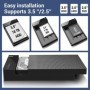 UnionSine-funda HDD de 3,5 pulgadas, adaptador SATA a USB 3,1 tipo C, 