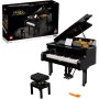 LEGO 21323 Ideas Piano de Cola de Adultos, Maqueta para Construir, Regalos para Músicos, Decoración para Casa y Oficina
