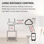 2PC Interruptor de Luz Inteligente WIFI, Interruptore Inteligente Alexa, Smart Switch WIFI,Interruptore Inteligente Compatible