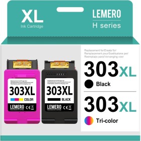 Lemero 303XL Cartuchos Multipack Compatible para HP 303 Cartuchos Multipack para HP Envy Photo 7120 7130 7132 7820 7830 7832