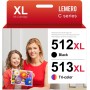 Lemero 303XL Cartuchos Multipack Compatible para HP 303 Cartuchos Multipack para HP Envy Photo 7120 7130 7132 7820 7830 7832