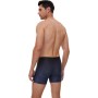 AMZSPORT Bañador de Hombre Secado Rápido Bañadores Boxer con Cordón