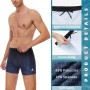 AMZSPORT Bañador de Hombre Secado Rápido Bañadores Boxer con Cordón