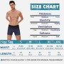 AMZSPORT Bañador de Hombre Secado Rápido Bañadores Boxer con Cordón