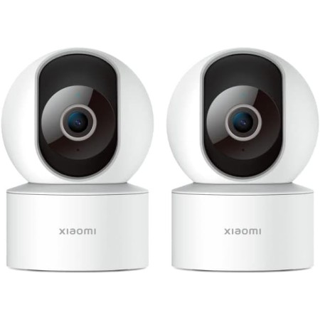 Xiaomi Smart Camera C400 - Cámara de vigilancia con resolución 2K (2560 x 1440 megapíxeles), 360grados, Apertura F1.4, visión