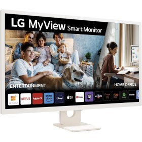 LG 32SR50F-W - Smart Monitor, 32 Pulgadas, Pantalla IPS, Full HD, WebOS 23, 1920x1080, 16:9, Sin Cámara, ThinQ App, Blanco