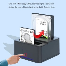 Estación de acoplamiento USB 3.0 a SATA HDD/SSD para unidades de 2,5/3