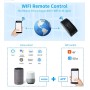 proAMEDEN Interruptor inteligente con WiFi, 220 V, Smart Switch WiFi, app Tuya/Smart Life, compatible con Alexa y Google Home