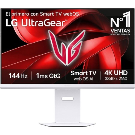 LG 32SR50F-W - Smart Monitor, 32 Pulgadas, Pantalla IPS, Full HD, WebOS 23, 1920x1080, 16:9, Sin Cámara, ThinQ App, Blanco