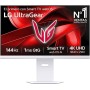 LG 32SR50F-W - Smart Monitor, 32 Pulgadas, Pantalla IPS, Full HD, WebOS 23, 1920x1080, 16:9, Sin Cámara, ThinQ App, Blanco