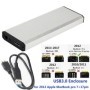 Caja de disco duro USB3.0 para Apple MacBook pro 2012 7+17pin Desmonta
