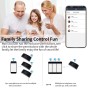 proAMEDEN Interruptor inteligente con WiFi, 220 V, Smart Switch WiFi, app Tuya/Smart Life, compatible con Alexa y Google Home