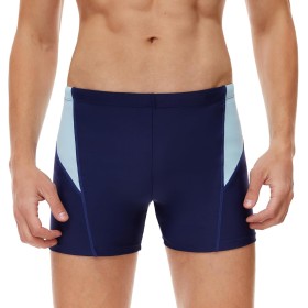 AMZSPORT Bañador de Hombre Secado Rápido Bañadores Boxer con Cordón