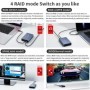 Acasis-funda HDD de 2,5 pulgadas, carcasa de disco duro externo de dob