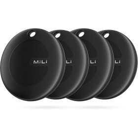 MiLi Bluetooth Tracker para Android, Autorizado por Google, Key Finder, Luggage Tracker, Localizador de Objetos Compatible con