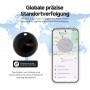 MiLi Bluetooth Tracker para Android, Autorizado por Google, Key Finder, Luggage Tracker, Localizador de Objetos Compatible con