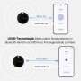 MiLi Bluetooth Tracker para Android, Autorizado por Google, Key Finder, Luggage Tracker, Localizador de Objetos Compatible con