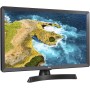 LG 24TQ510S-WZ - Monitor TV de 24'' HD, amplio ángulo de visión, LED Profundidad de Color, Smart TV WebOS22, Color Blanco