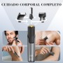 MAXGROOM Afeitadora Corporal Masculina 3 en 1, Depiladora Corporal Hombre con Peine Ajustable para Cuerpo y Zona Intima, en Seco