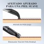 MAXGROOM Afeitadora Corporal Masculina 3 en 1, Depiladora Corporal Hombre con Peine Ajustable para Cuerpo y Zona Intima, en Seco