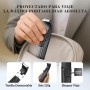 MAXGROOM Afeitadora Corporal Masculina 3 en 1, Depiladora Corporal Hombre con Peine Ajustable para Cuerpo y Zona Intima, en Seco