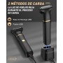 Afeitadora Corporal Masculina,3 en 1 Depiladora Corporal Hombre,Cortapelos Nariz Base de Recarga USB,Maquina Depilar Hombre para