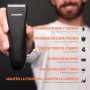 MANSPOT Afeitadora Corporal Masculina, Depiladora Corporal Hombre con Cuchilla de Cerámica Desmontable, IPX7 Resistente al Agua,