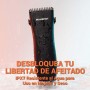 MANSPOT Afeitadora Corporal Masculina, Depiladora Corporal Hombre con Cuchilla de Cerámica Desmontable, IPX7 Resistente al Agua,