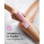 MANSPOT Afeitadora Corporal Masculina, Depiladora Corporal Hombre con Cuchilla de Cerámica Desmontable, IPX7 Resistente al Agua,
