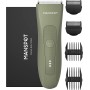 MANSPOT Afeitadora Corporal Masculina, Depiladora Corporal Hombre con Cuchilla de Cerámica Desmontable, IPX7 Resistente al Agua,