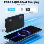 Power Bank 10000mAh, 22.5W Bateria Externa Carga Rapida PD3.0 QC3.0, Bateria Portatil Mini Powerbank USB C Input & Output,