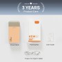 JUOVI Banco de energía portátil J2621, batería de 20000 mAh, Carga rápida de 45 W, Compatible con Switch, MacBook, Tablet, DELL,