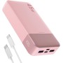 JUOVI Banco de energía portátil J2621, batería de 20000 mAh, Carga rápida de 45 W, Compatible con Switch, MacBook, Tablet, DELL,