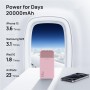 JUOVI Banco de energía portátil J2621, batería de 20000 mAh, Carga rápida de 45 W, Compatible con Switch, MacBook, Tablet, DELL,